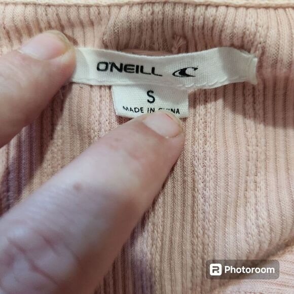 O'Neill Half Zip Pullover Sweater Womens SZ Small Coastal Beach Surfer Casual - Picture 7 of 7